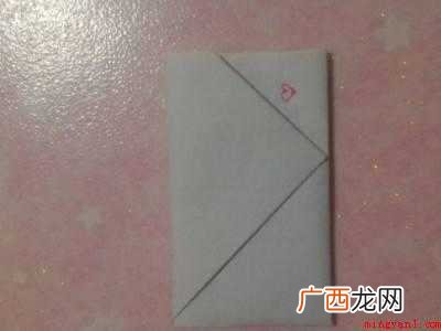 怎么折信纸放进信封