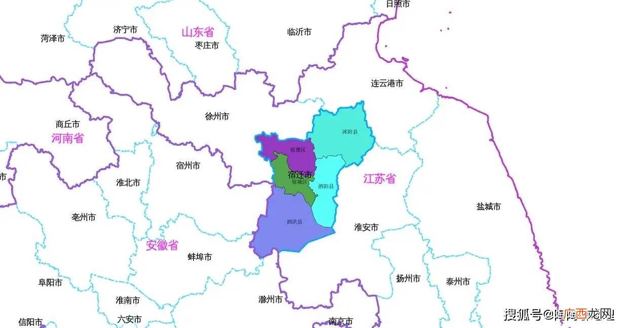 江苏宿迁面积多大,宿迁和上海哪个面积大？