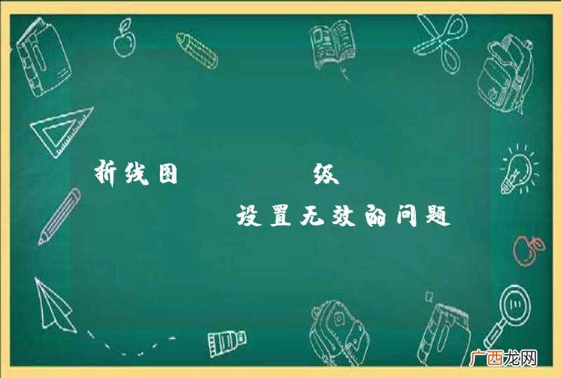 折线图data级itemStyle设置无效的问题。