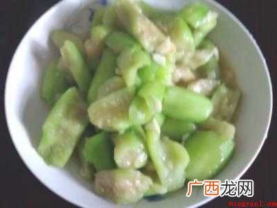 素炒丝瓜怎么做好吃又简单