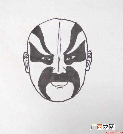 关于脸谱简笔画怎么画 脸谱简笔画怎么画