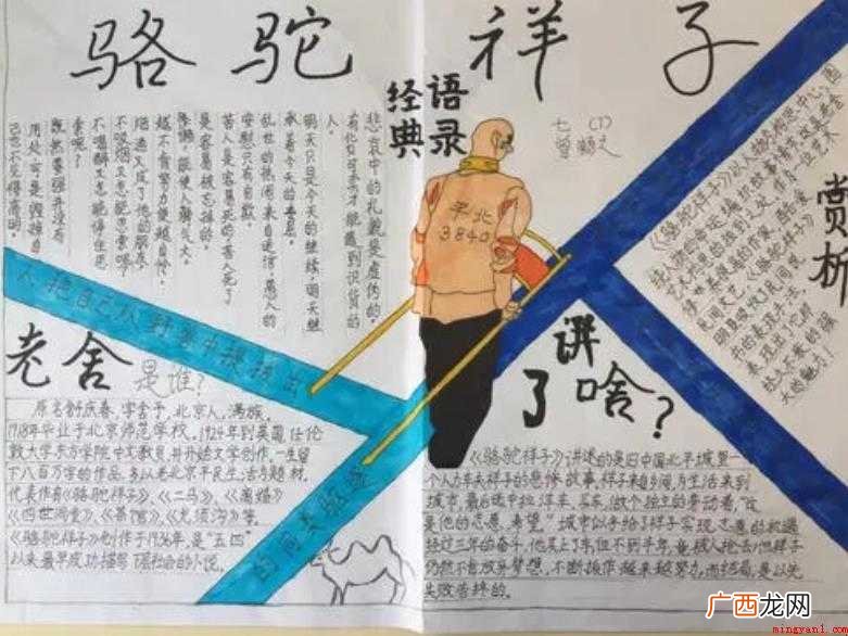 骆驼祥子手抄报内容有哪些