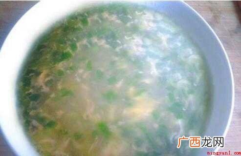鸡蛋青菜汤的做法步骤图 鸡蛋青菜汤怎么做