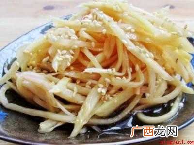 凉拌姜丝怎么做好吃