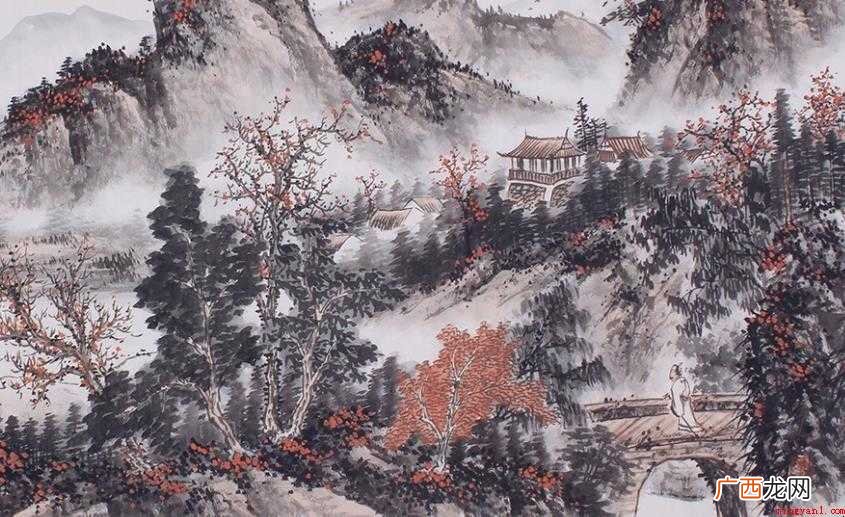 水墨山水画有什么寓意