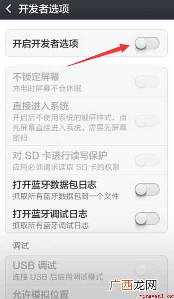 手机开发者模式怎样关闭