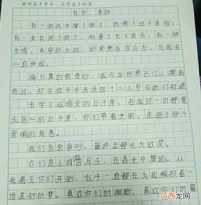你是我最什么的人作文,初三作文:你是我成长中的榜样！急！今晚要！拜托了？