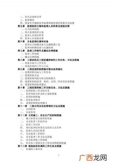 监理大纲都包括什么,监理工程大纲和监理工程规划有什么区别？