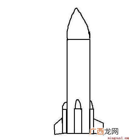 火箭简笔画怎么画【图文】 火箭简笔画怎么画