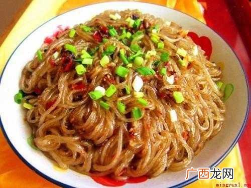 凉拌红薯粉怎样做