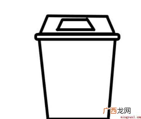 垃圾桶简笔画怎么画保护环境,人人有责 垃圾桶简笔画怎么画