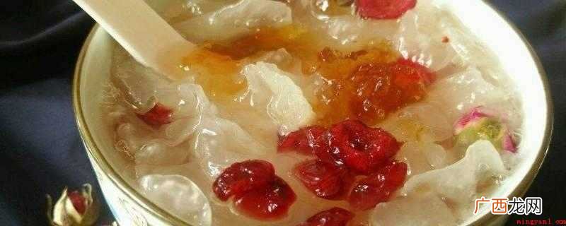 银耳没出胶吃有营养吗