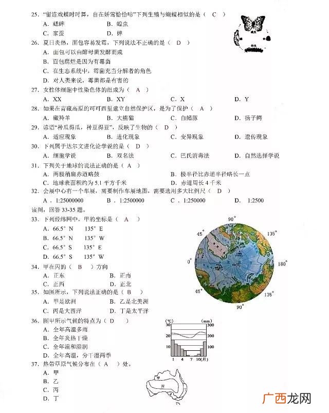 生地会考是什么,2021年地生会考考试范围？