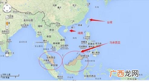 马来西亚在哪,马来西亚位于中国的什么方位？