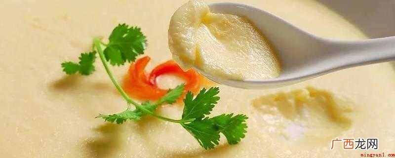 蒸蛋羹水和蛋的比例