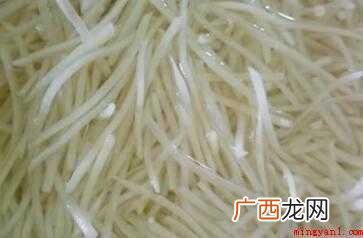 酸辣土豆丝的做法