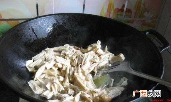 炒腐竹怎么做