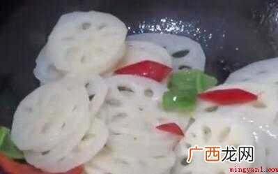 莲藕怎么清炒