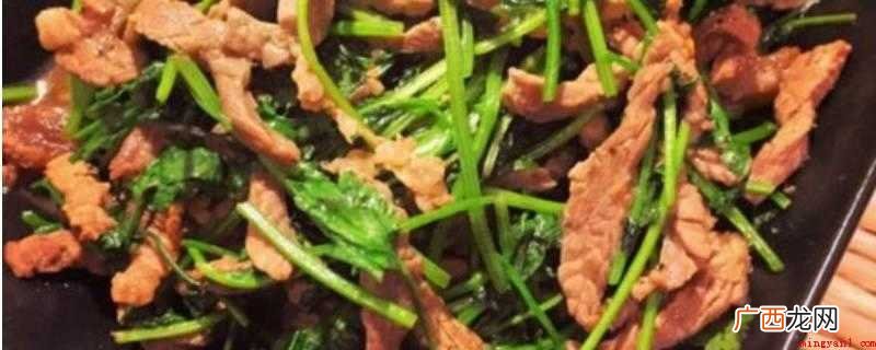 香菜炒羊肉怎么做