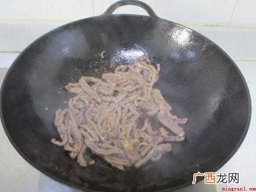 怎么炒牛肉丝