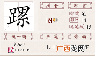 足字旁有什么字,足字旁加个皮读什么？