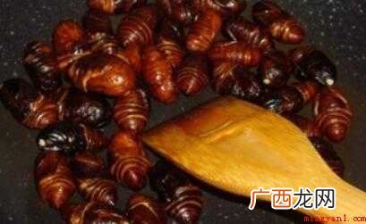 蚕蛹的每一个褶皱都打开了,说明已经熟了 怎么炒蚕蛹好吃