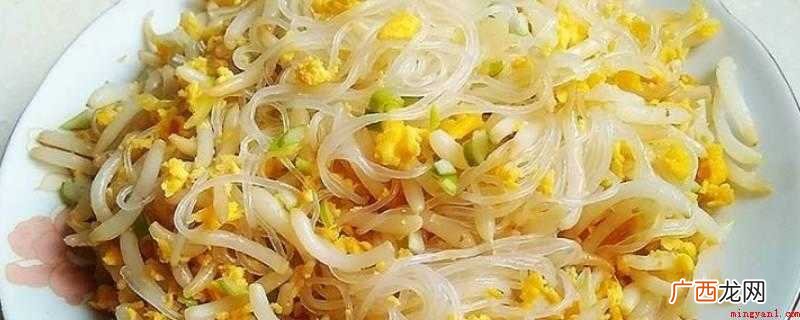 绿豆芽的做法,简单又好吃 细粉怎么炒好吃