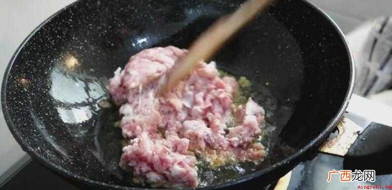 长豆角500克、肉末适量 肉沫豆角怎么做