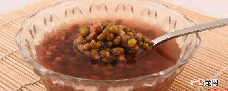 绿豆汤的烹饪方法和口味 熬绿豆水几分钟是最佳的