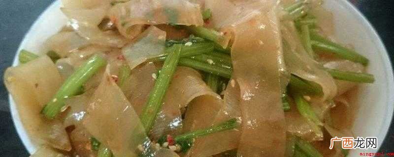 黄瓜粉片主料:黄瓜1根、芹菜10克、粉片200适量的香菜 粉片怎么吃