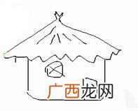 草房子怎么画,诗配画敕勒歌最简单画法？