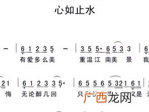 心如止水歌词表达意思是什么,心如止水歌曲歌词，两句英文理解？