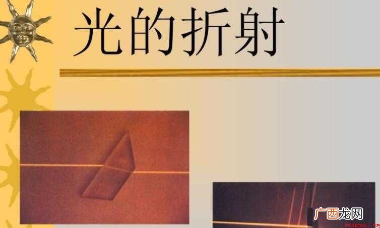 光的折射成什么像