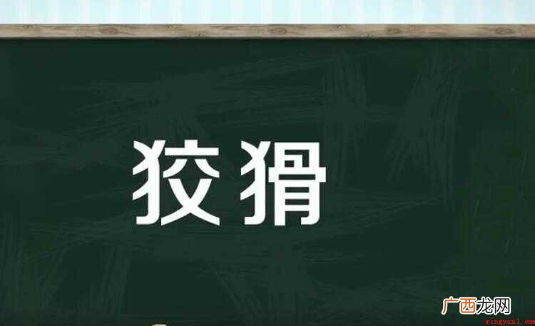 狡猾的意思是什么