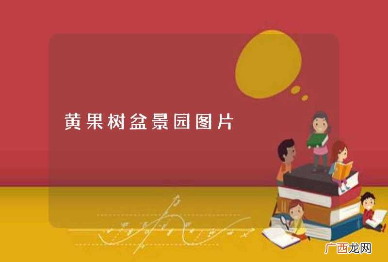 黄果树盆景园图片