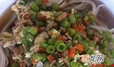 豆类、肉丁、胡萝卜、鸡蛋 打卤面豆角卤的做法