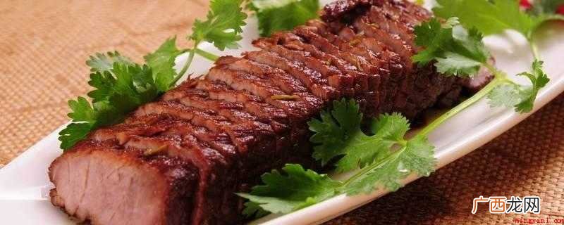 牛羊肉卤出来会缩水,一斤肉可以切成小盘 卤牛肉的家常做法