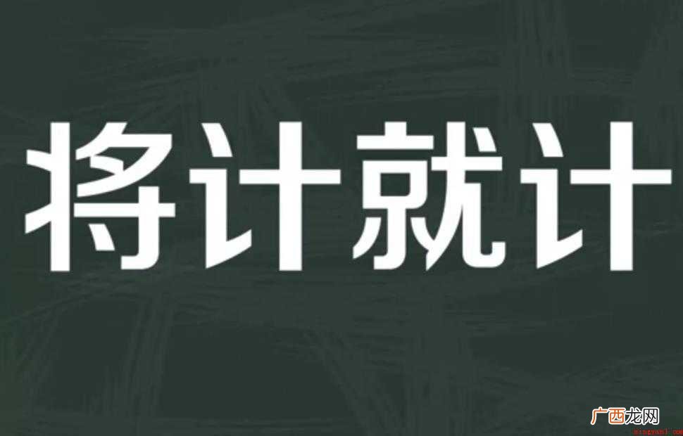 将计就计,汉语成语,拼音 将计就计的意思是什么