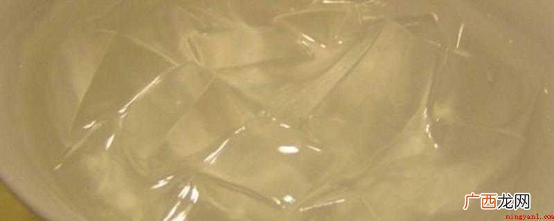 做果冻水和粉用1:6的比例 白凉粉比例