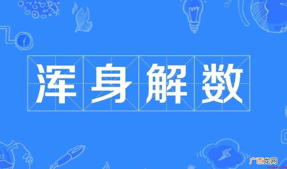浑身解数怎么造句 汉语成语 浑身解数怎么造句