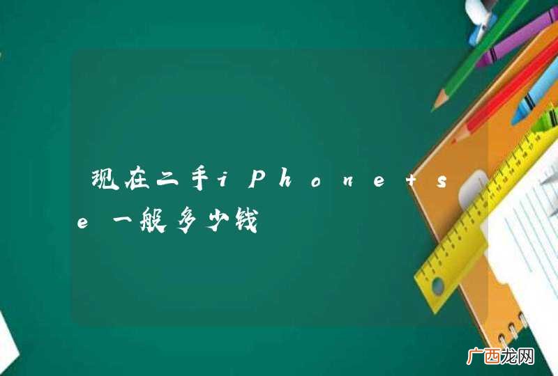 现在二手iPhone se一般多少钱