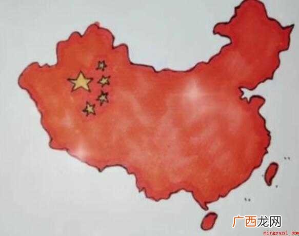 中国地图简笔画怎么画