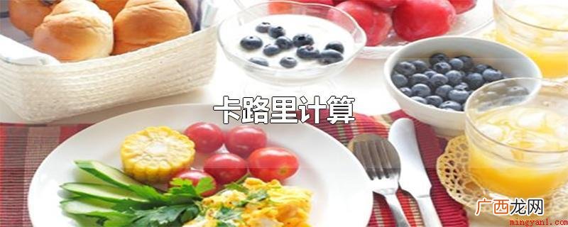 卡路里计算食物中的1克碳水化合物 卡路里计算