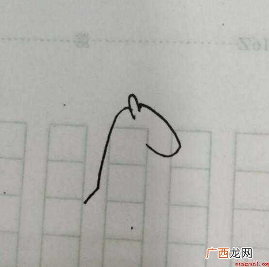 马的简笔画怎么画 画马站立的蹄子 马的简笔画怎么画