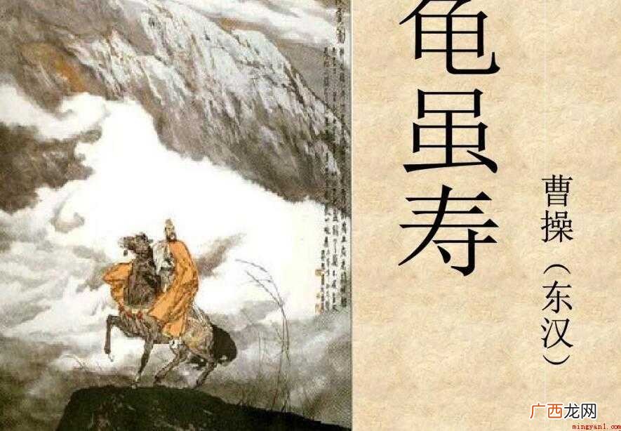 龟虽寿是什么意思