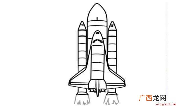 宇宙飞船简笔画如何画? 宇宙飞船简笔画怎么画