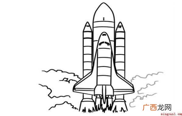 宇宙飞船简笔画如何画? 宇宙飞船简笔画怎么画