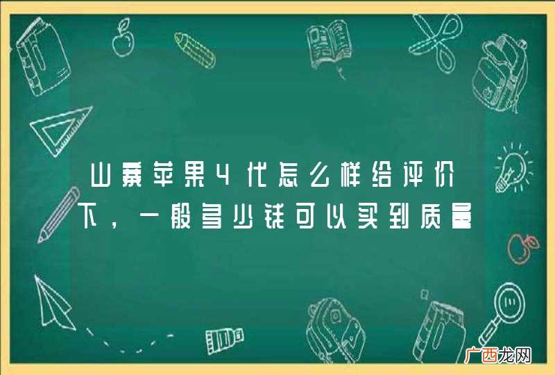 山寨苹果4代怎么样给评价下，一般多少钱可以买到质量和做工好的？