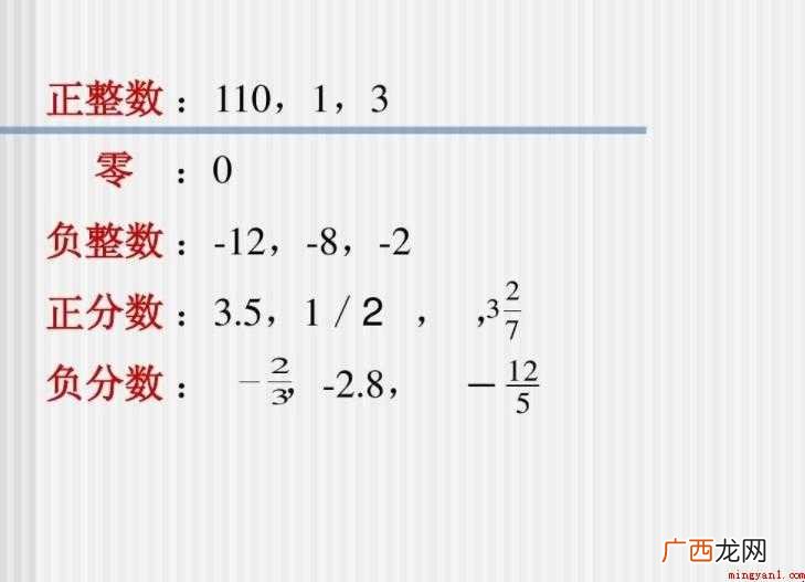 负数是数学术语,比0小的数称为负数,负数与正数相反 负数是整数吗