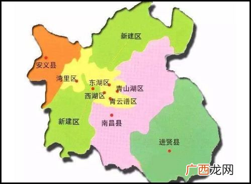 南昌市中心在哪个位置,南昌就是南城吗？